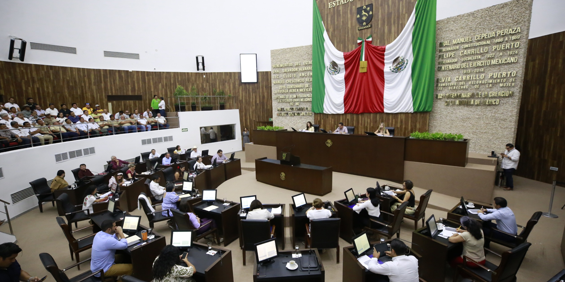 Aprueba Congreso de Yucatán reformas en materia de transporte, justicia administrativa, medio ambiente, educación, hacienda e infraestructura municipal